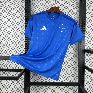 26-27 Cruzeiro Home Kit Soccer Mens Blue T-Shirt AAAAJersey Supplier Yupoo