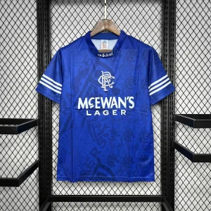 94-96 Rangers Home Retro Kit Football Uniform AAAAJerseys Dropshipping Yupoo
