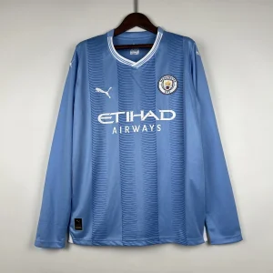 23-24 Long Sleeve Manchester City Home S-XXL