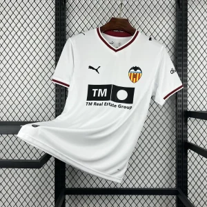 26-27 Valencia Mens Home Kit Football T-Shirt AAAAJersey Wholesale Yupoo 6