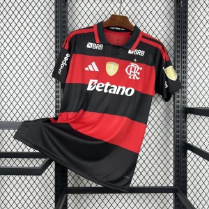 26-27 Flamengo All Sponsor Home Kit Soccer T-Shirt AAAAJersey Supply Yupoo