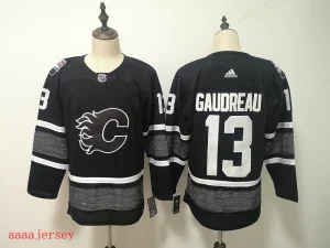 2019 Calgary Flames all star ice hockey jersey M-3XL 卡加利火焰队全明星冰球服