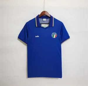 1990 Italy home blue