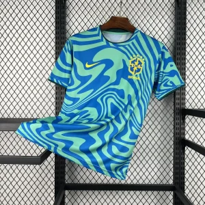 2026 Brazil Mens Pre-Match Kit Football T-Shirt AAAAJersey Supply Yupoo 5