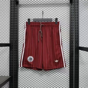 25-26 Ajax Red Casual Shorts AAAAJersey Yupoo