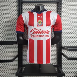 23-24 Chivas Guadalajara home player version size S-XXL football jerseys