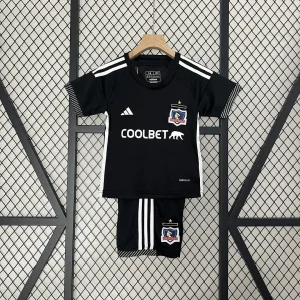 24-25 Colo-Colo Away Kid Kits Children Sets Jersey Supplier Yupoo