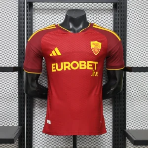 26-27 Roma Mens Home Kit Soccer Player Version T-Shirt AAAAJersey Supplier Yupoo 8