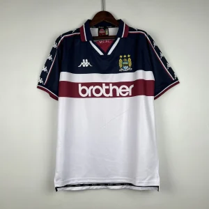 97-98 Retro Manchester City Away S-XXL