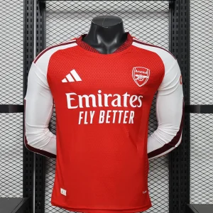 26-27 Arsenal Mens Home Red Kit Player Version Soccer Long Sleeve Shirt AAAAJersey Dropship Yupoo 8