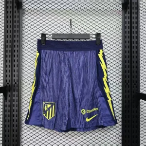 25-26 Atletico Madrid Away Player Version Navy Shorts AAAAJersey Supplier Yupoo