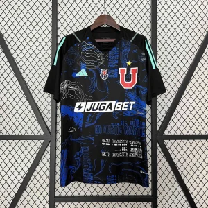 24-25 University of Chile Goalkeeper Black Kit Football Uniform AAAAJerseys Dropshipping Yupoo