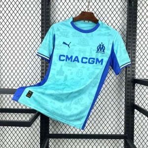 25-26 Marseille Fourth Away Kit Football T-Shirt AAAAJersey Supply Yupoo