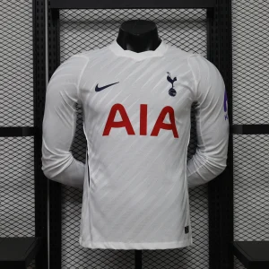 26-27 Tottenham HotSpur Home Kit Player Version Football Long Sleeve Shirt AAAAJersey Dropship Yupoo