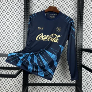 26-27 Napoli Pre-match Kit Soccer Long Sleeve T-Shirt AAAAJersey Supply Yupoo