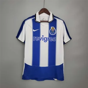 03-04 Porto Home Retro Kit Vintage Shirt Football Jerseys Yupoo