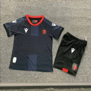 2024 Georgia Away Kid Kits UEFA Euro Youth Apparels Football AAAAJersey Supplier