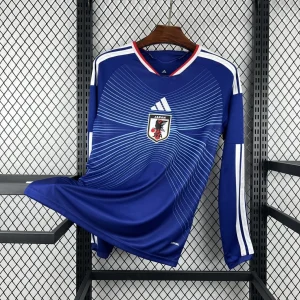 World Cup Jersey 2026 Japan Mens Home Kit Football Long Sleeve T-Shirt AAAAJersey Supply Yupoo 2
