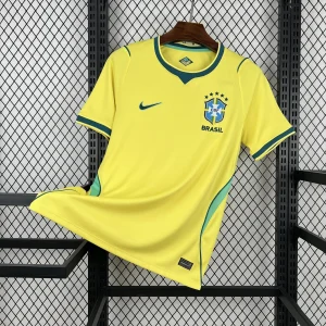 2026 World Cup Brazil Home Yellow Soccer Shirt Fan Version