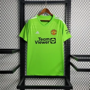 23-24 Manchester United goalkeeper green size S-XXL Soccer Jersey