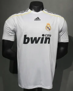 09-10 Real Madrid Home Retro Kit Vintage Player Version Sino Shirt AAAAJersey Dropship Yupoo
