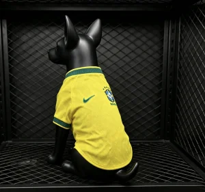 2026 World Cup Brazil Home Kit Pet Jersey Yupoo 3