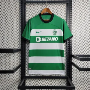 23-24 Sporting Lisbon Home Shirt Football Jerseys Yupoo