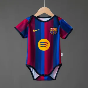 26-27 Barcelona Home Kit Baby Onesie Jersey Yupoo 2
