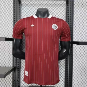 25-26 Ajax Casual Red Retro Style Football Shirt AAAAJersey Wholesale Yupoo