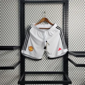 23-24 Manchester United Player Version Shorts Home