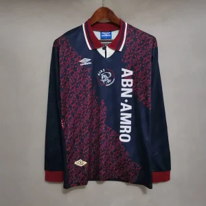 94-95 Ajax away royal blue long sleeve