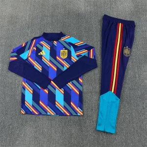 2026 Spain Mens Kit Football Aldult Training Long Sleeve Tracksuit Yupoo 5