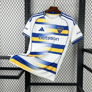 26-27 Boca Junior Mens Away Kit Soccer White Shirt AAAAJersey Supply Yupoo