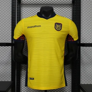 World Cup 2026 Ecuador Home Mens Yellow Kit Soccer Player Version T-Shirt AAAAJersey Supply Yupoo 10