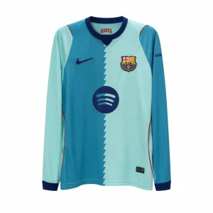 26-27 Barcelona Mens Third Kit Football Long Sleeve T-Shirt AAAAJersey Supply Yupoo 9