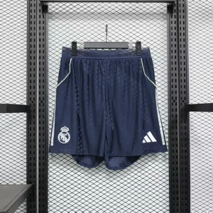 25-26 Real Madrid Away Navy Player Version Shorts AAAAJersey Wholesale Yupoo