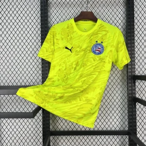 26-27 Bahia Mens Goalkeeper Kit Soccer Green T-Shirt AAAAJersey Supply Yupoo 7