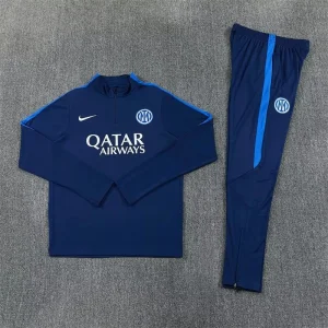 26-27 Inter Milan Mens Kit Royal Blue Half Pull Training Suit Yupoo 7