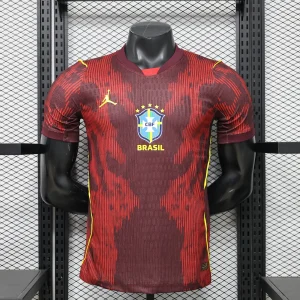 2026 World Cup Brazil Mens Goalkeeper Kit Football Player Version T-Shirt AAAAJersey Supply Yupoo 10