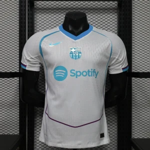 26-27 Barcelona Special Edition Player Version Football White T-Shirt AAAAJersey Supply Yupoo 8