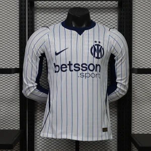 26-27 Inter Milan Away Football T-Shirt Player Version Long Sleeve AAAAJerseys Supply Yupoo 7