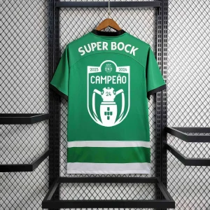 23-24 Sporting Lisbon Home Kit with Champion Customization Football AAAAJersey Supplier