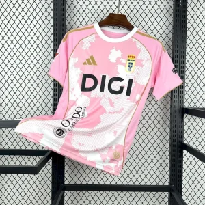 25-26 Real Oviedo Special Edition Pink T-Shirt Football Apparels AAAAJersey Wholesale Yupoo