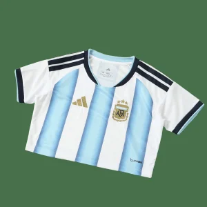 2026 FIFA World Cup Argentina Women Home Cropped Jersey AAAAJersey Supply Yupoo