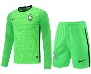 2021 France green goalkeeper long sleeve