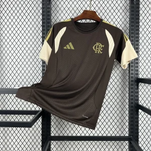 25-26 Flamengo Pre-Match Football T-Shirt AAAAJersey Supply Yupoo