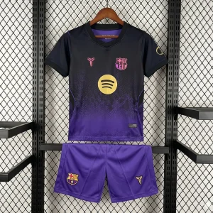 26-27 Barcelona Away Kids Kit Football Children's Set AAAAJersey Supply Yupoo 2
