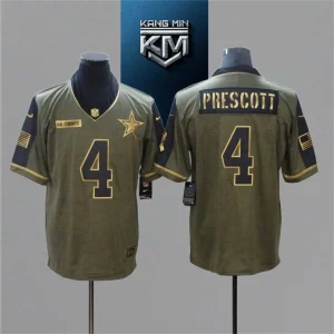 2021 New Tribute Gold Edition NFL Jersey