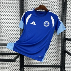 25-26 Cruzeiro Pre-Match Kit Soccer T-Shirt AAAAJersey Supply Yupoo