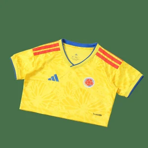 2026 FIFA World Cup Colombia Women Home Cropped Jersey AAAAJersey Supply Yupoo